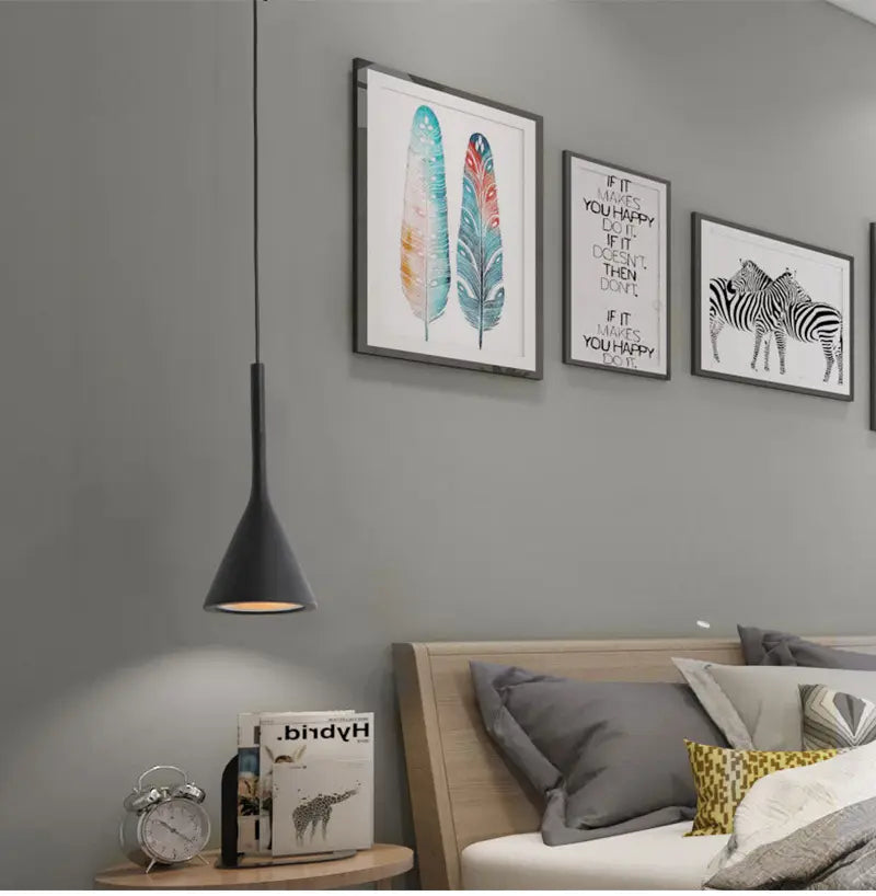 Nordic Modern LED Lamp: Stylish Indoor Lighting for Kitchen Bars, Bedrooms, and Living Rooms