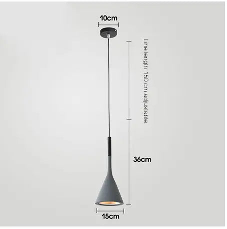 Nordic Modern LED Lamp: Stylish Indoor Lighting for Kitchen Bars, Bedrooms, and Living Rooms