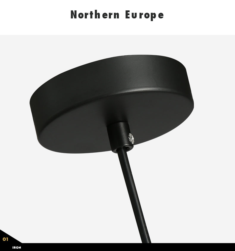 Nordic Modern LED Lamp: Stylish Indoor Lighting for Kitchen Bars, Bedrooms, and Living Rooms