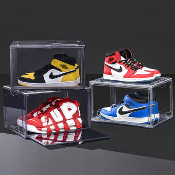 10 Pack Magnetic Clear Shoe Storage Box – Ksproducers