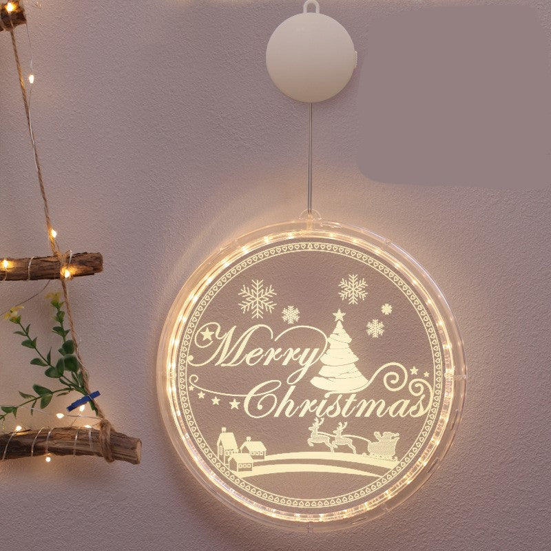 Christmas Ball LED Lights Snowflakes String Light, Christmas Tree Light, Christmas Bells, Great Gift for Christmas, Party, Home Decor