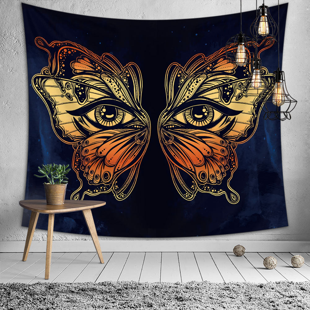 Modern Butterfly Tapestry, 3D Tapestry, Modern Wall Hanging, Nature Art, Living Room Bedroom Decor