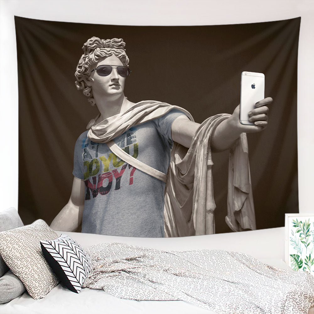The Statue of Liberty, Funky Tapestry, Statue Tapestry, Home Decor, Modern Large Wall Decor, Classic Tapestry, Statue Art, Wall Hanging
