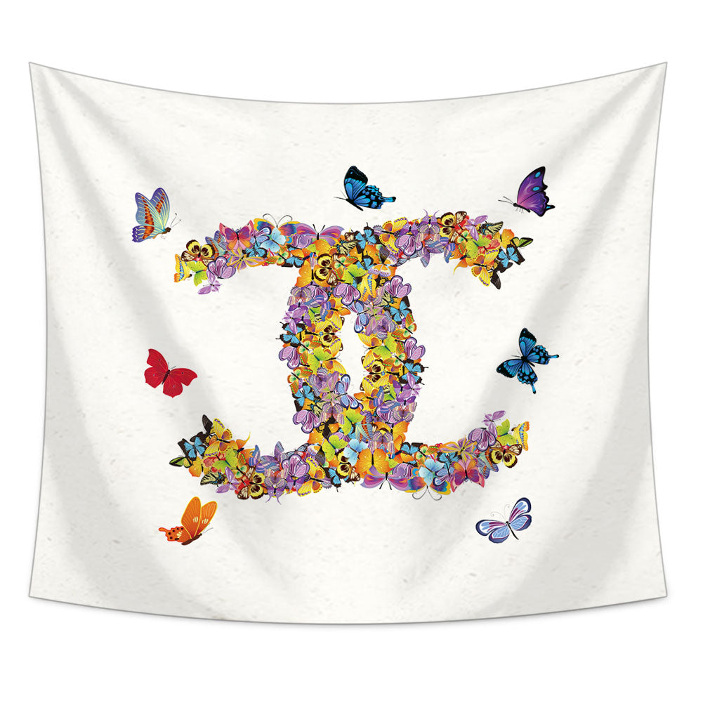 Artistic Butterfly Tapestry, Backdrop Tapestry, Modern Wall Art, Nature Love Art, Living Room Bedroom Decor
