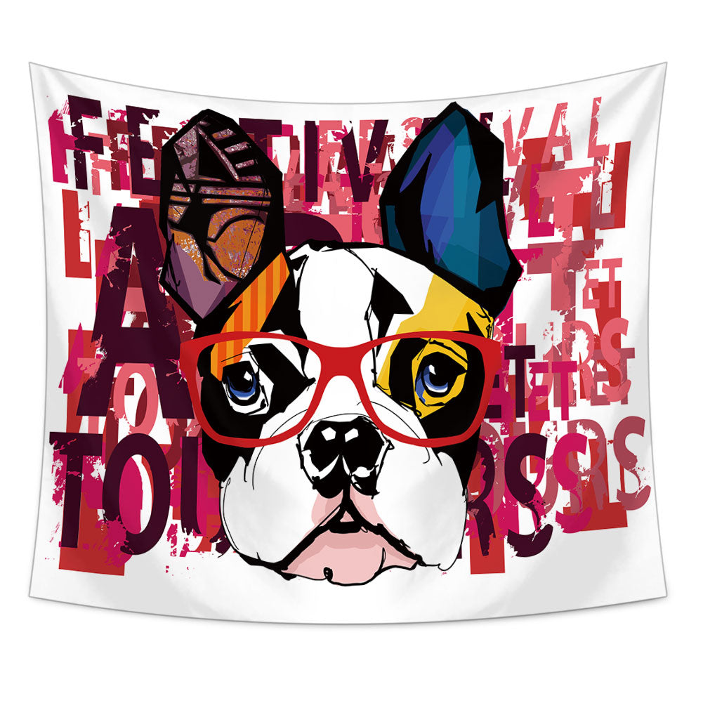 The Incredible Dog Tapestry, Wall Hanging Tapestry, Animal Art, Pet Friendly, Living Room Bedroom Decor