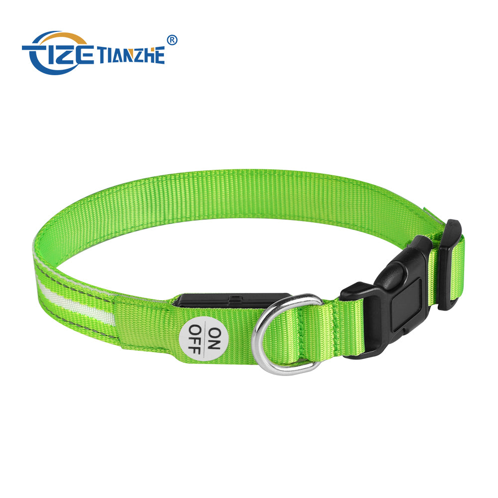 Dotted LED Flashing Dog Collar, Traction Collar, Best Seller Pet Collar, High Quality Pet Accessory, USB Rechargeable.