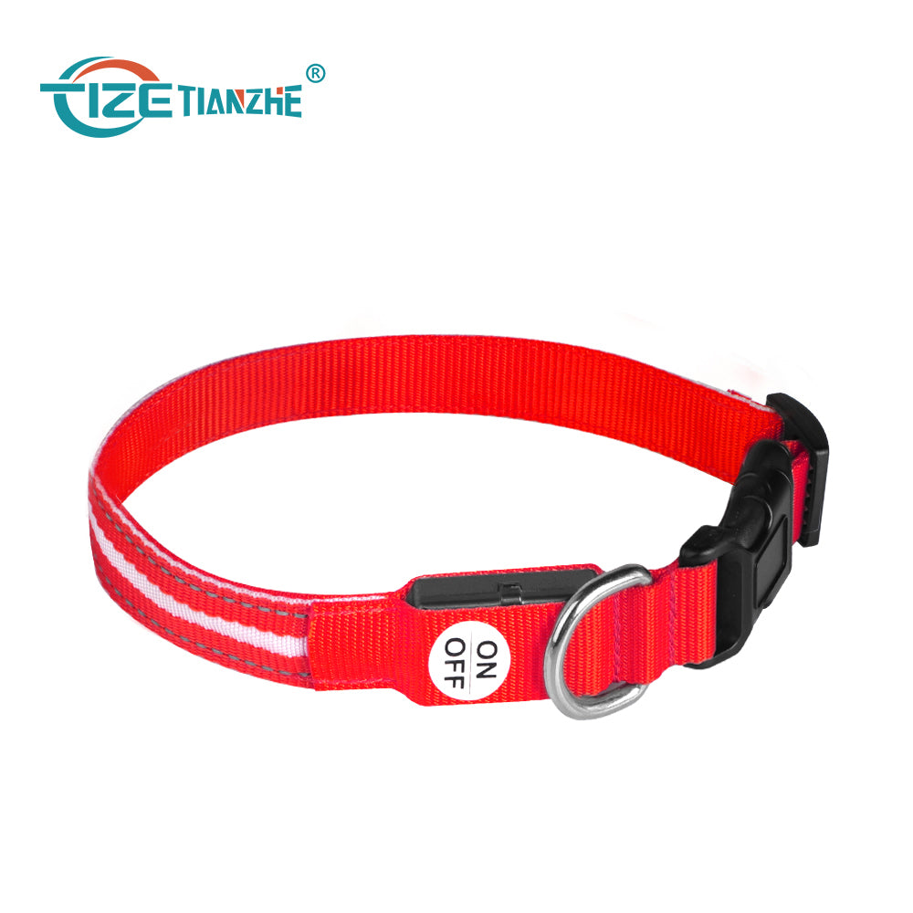 Dotted LED Flashing Dog Collar, Traction Collar, Best Seller Pet Collar, High Quality Pet Accessory, USB Rechargeable.