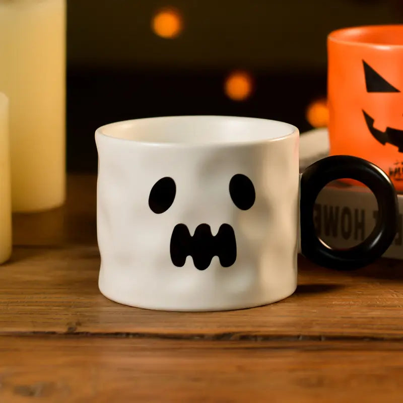 Spooktacular Sips: Halloween Ceramic Coffee Mugs for Festive Fun