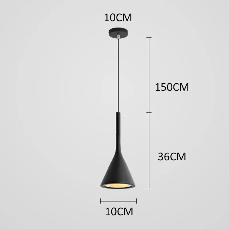 Nordic Modern LED Lamp: Stylish Indoor Lighting for Kitchen Bars, Bedrooms, and Living Rooms