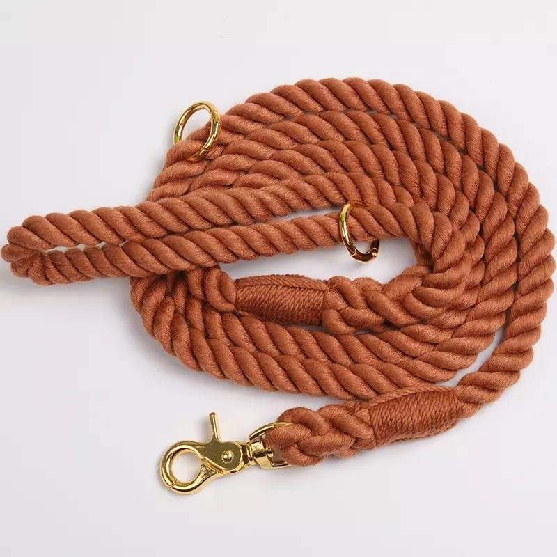 Cotton Rope Dog Leash, Best Quality Leash, 5ft, Available in 5 Unique Colors