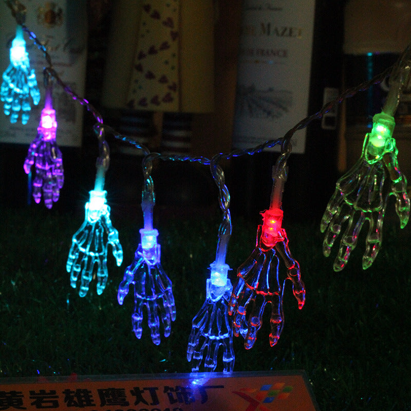 LED String Lights Decor, Ghost Hands Lights For Halloween, String Lights, Decorations & Party Supplies