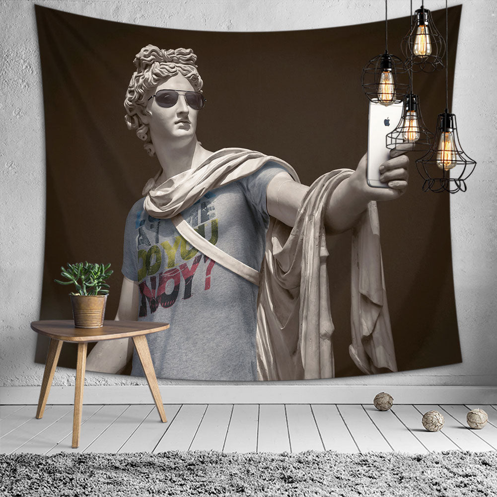 The Statue of Liberty, Funky Tapestry, Statue Tapestry, Home Decor, Modern Large Wall Decor, Classic Tapestry, Statue Art, Wall Hanging