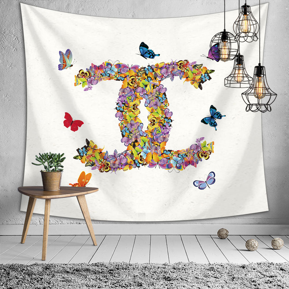 Artistic Butterfly Tapestry, Backdrop Tapestry, Modern Wall Art, Nature Love Art, Living Room Bedroom Decor